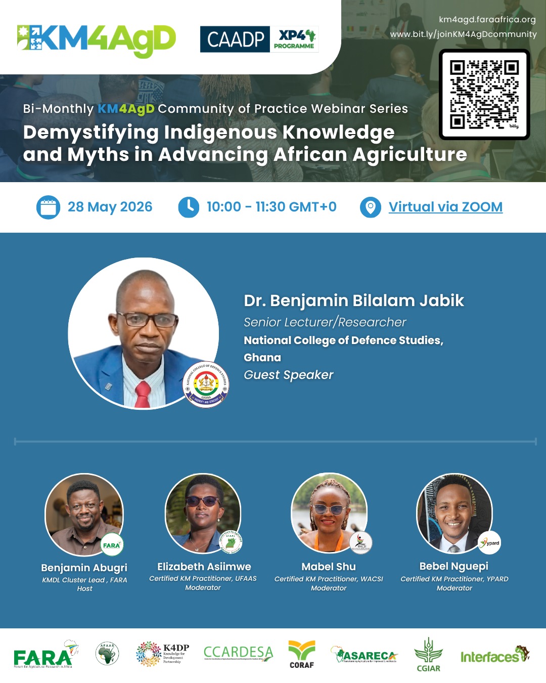 3rd KM CoP webinar banner